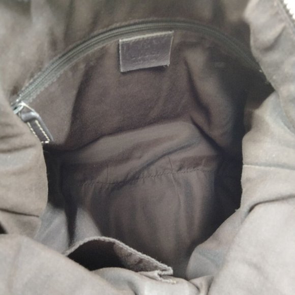 100% Authentic Gucci Brown Canvas Crossbody Bag - Picture 7 of 9